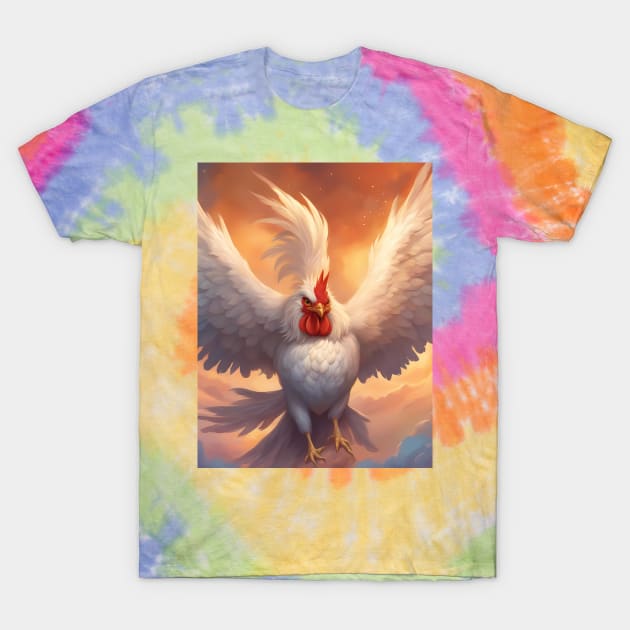 Feathered Delights T-Shirt by animegirlnft